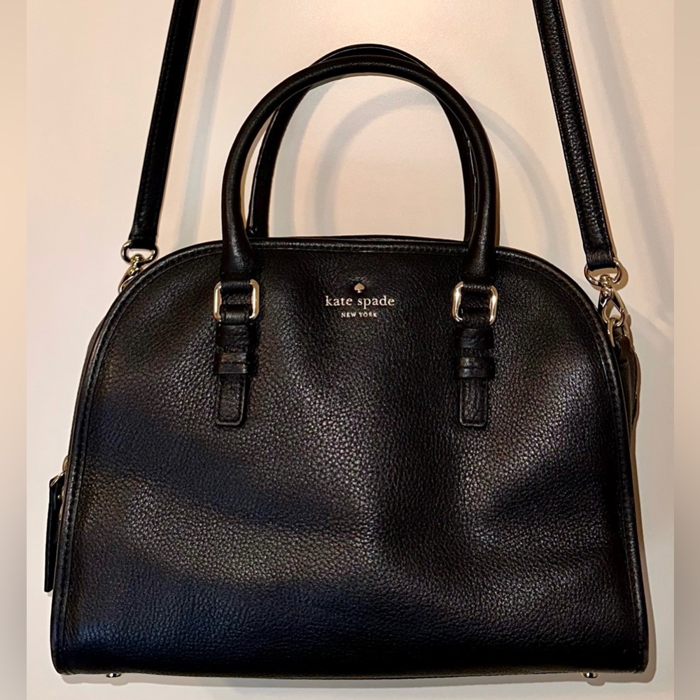 Kate Spade Montgomery Street Black Leather Bag
